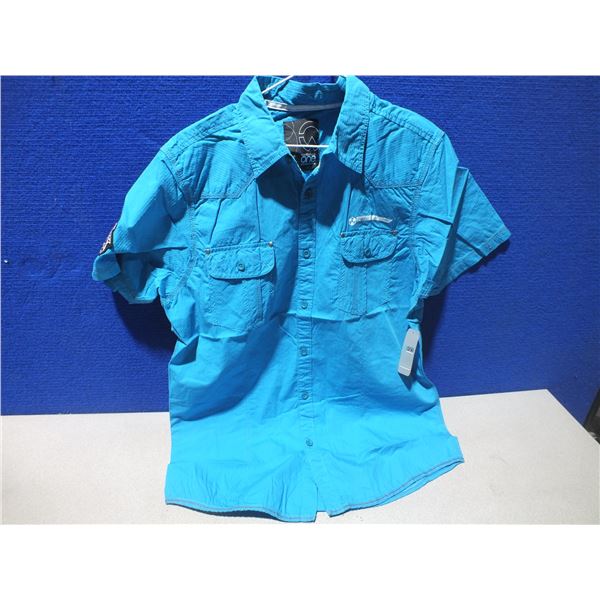 Blue Med Short Sleaved Shirt