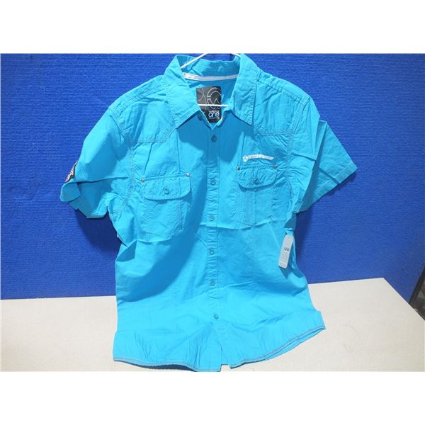 Blue Med Short Sleaved Shirt