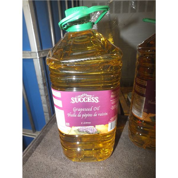 5 liter Bottle Of Grapeseed Oil