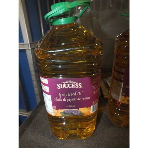 5 liter Bottle Of Grapeseed Oil