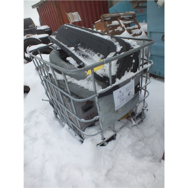 Metal Crate w/ Contents