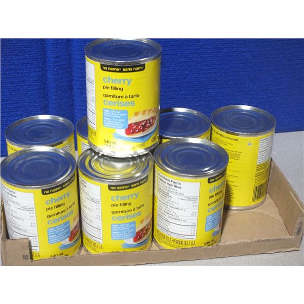 8 Cans Of Cherry Pie Filling
