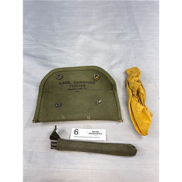 US Soliders Gun Cleaning Kit in Carrying Case WW2