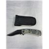 Image 5 : 2 New Maxam Folding Knives in Sheaths