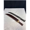 Image 1 : WW2 Era Legitmus Machette w/ Newer Custom Sheath