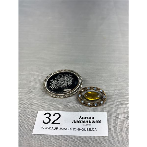 Antique Edwardian Brooch lot C.1910 Gorgeous!