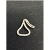 Image 2 : Adorable Vintage Hershy's Kisses .925 Sterling Pendant