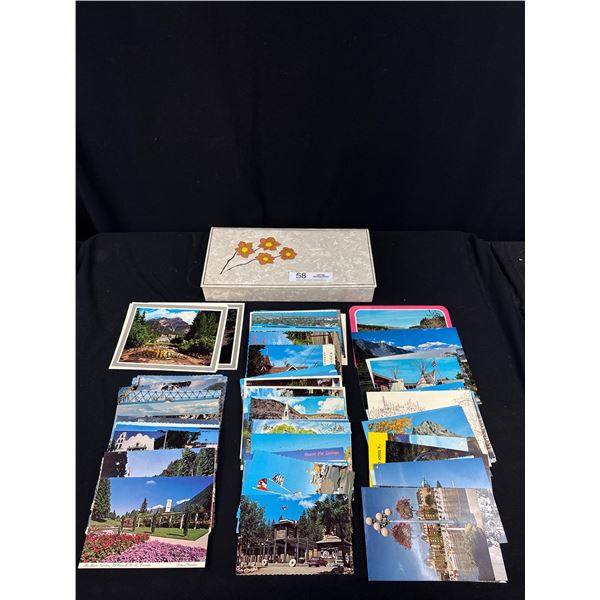 Nice Box Full of Unused Postcards - Canada and US