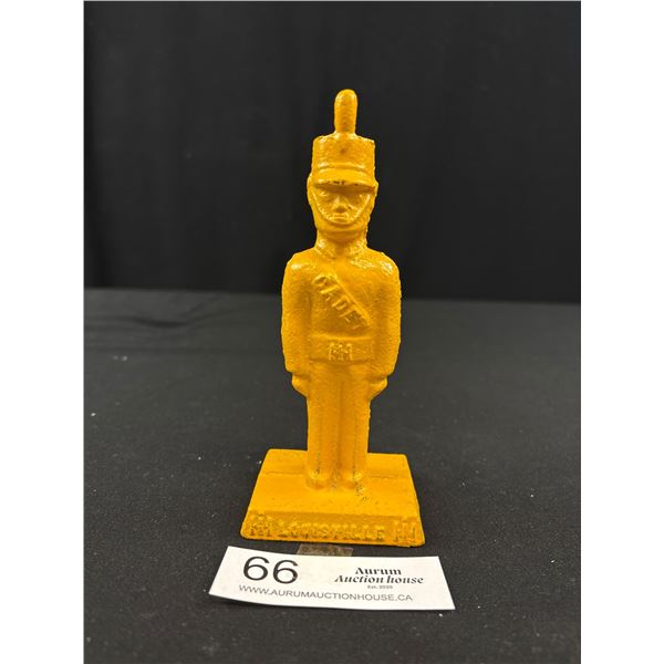 Vintage International Harvester Cast Iron Cadet Figure - Louisville Works Foundry