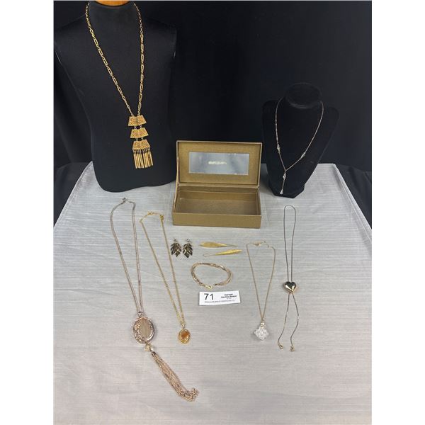 Vintage Costume Jewelry Lot in Box