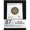 Image 1 : 1900 Newfoundland Silver 20 Cent Coin