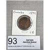 Image 1 : 1891 Canada 1 Cent Coin