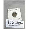 Image 1 : 1908 Canada Silver 5 Cent Coin