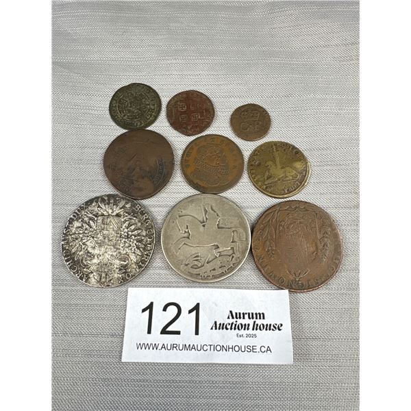 Lot of World Antique Coins From 1400s to 1800s Spanish Netherlands Archdukes Albert and Isabella 159