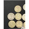 Image 2 : Lot of 10 1920 3 Pence Coins