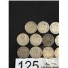 Image 2 : Lot of 10 1920 3 Pence Coins