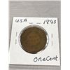 Image 2 : 1843 US 1 Cent Coin