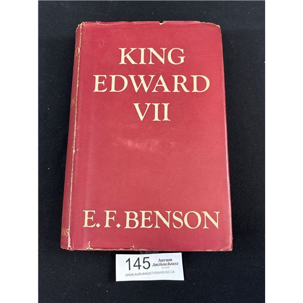 1933 Book on Edward The 7th 1st Edition