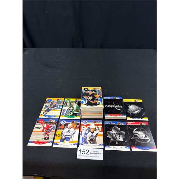 A Lot of 1990s Hockey Cards