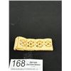 Image 2 : Vintage Carved Bone Panel Bracelet