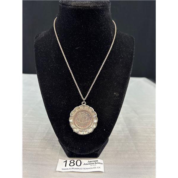 1967 Queen Elizabeth Coin Necklace