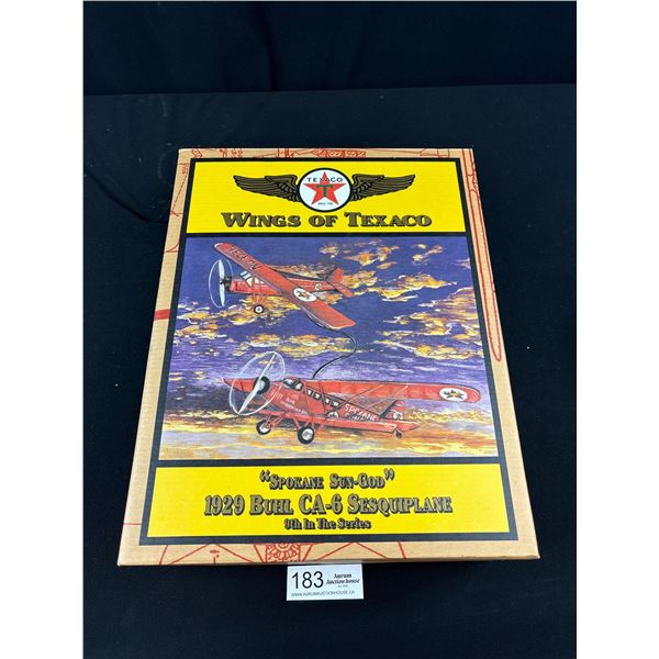 Wings of Texaco Plane in Box