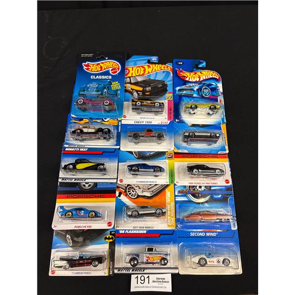 Lot of 15 Hotwheels Still in Packages