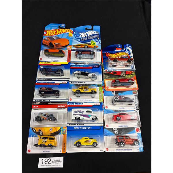 Lot of 15 Hotwheels Still in Packages