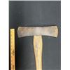 Image 3 : Vintage Double Bit Axe with Handle NO SHIPPING