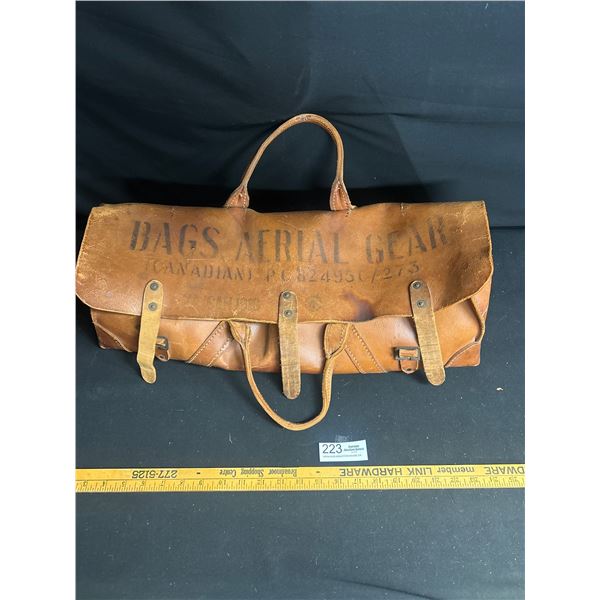 Vintage Canadian Air Force WW2 Era Aerial Gear Bag