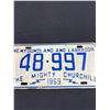 Image 2 : 1969 Newfoundland License Platee