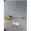 Image 3 : Antique Silver Plated Berry Serving Spoon Nicely Embossed
