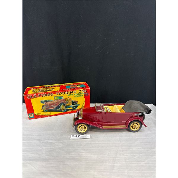 Made in Japan Vintage Old Timer Touring Car in Original Box