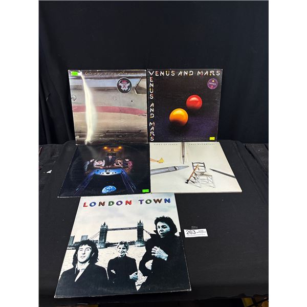 Lot of 5 Paul McCartney and Wings LPs