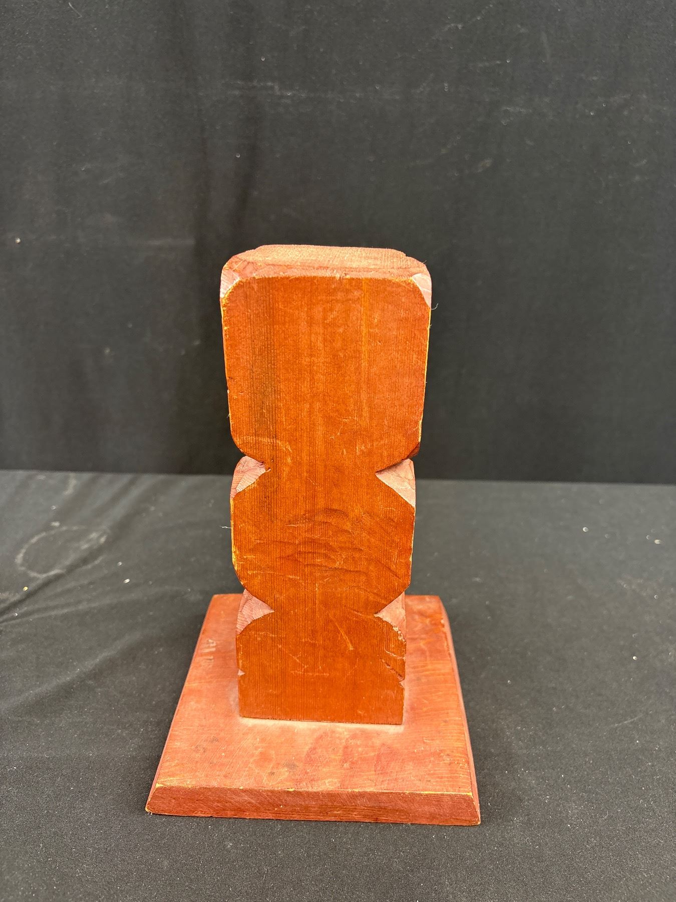 Vintage 1976 Totem Pole Carving Signed Measures 9 Inches High and 1991 ...