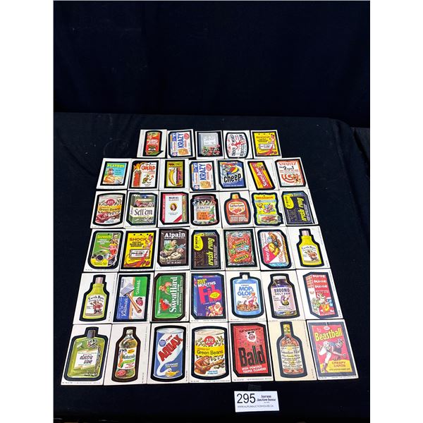 Lot of 40 1980s Vintage O-Pee-Chee Wacky Packages Cards