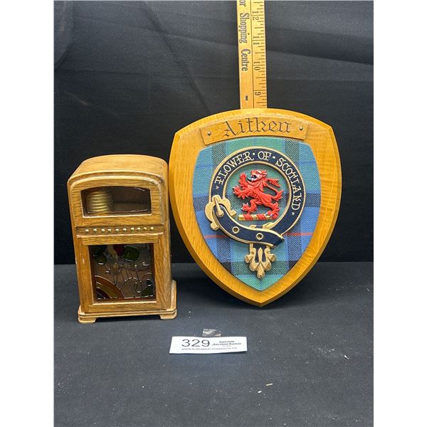 Scottish Clan Crest + Music Box