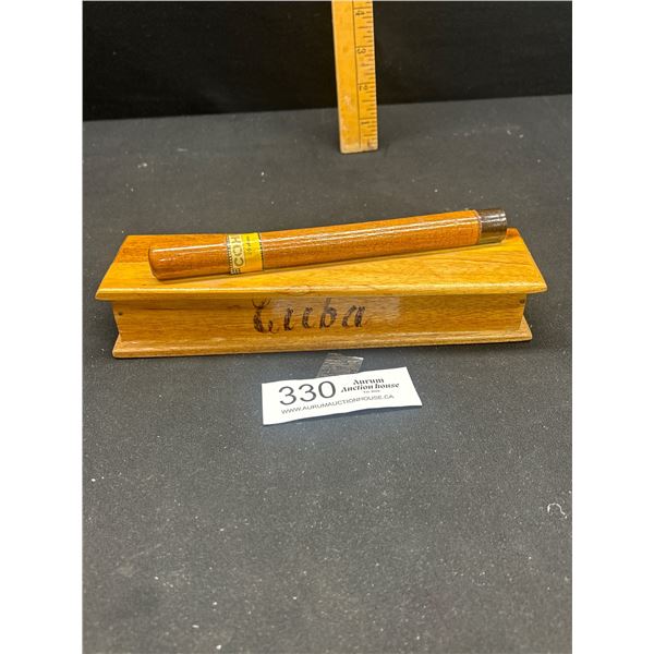 Cuba Wood Cigar Box