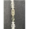 Image 3 : Antique Genuine Faceted Crystal Necklace Antique Clasp Marked 14K GF