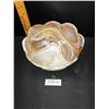 Image 2 : Caramel Slag (Rare) Footed Bowl