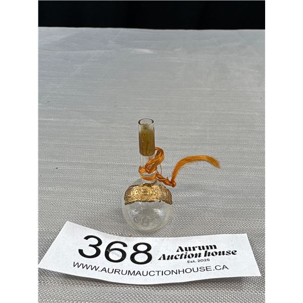 Early 1900 Jasmin Blown Glass Scent Bottle