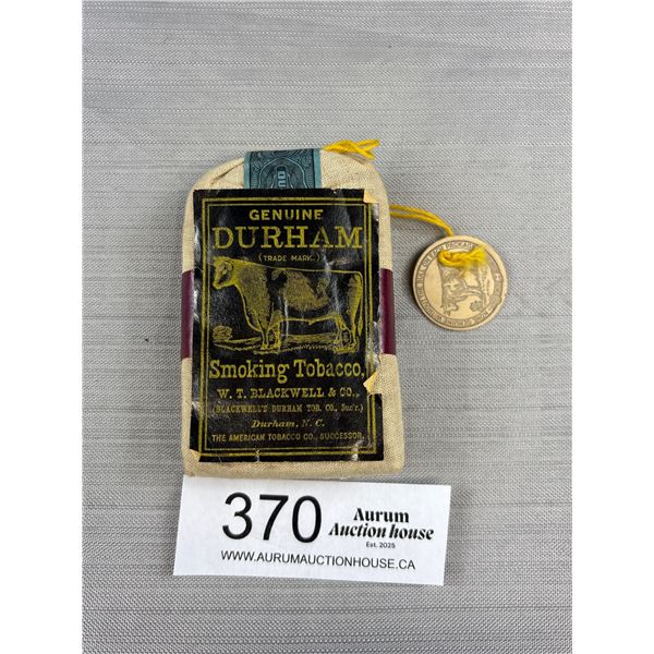 Vintage Durham Never Used Tobacco
