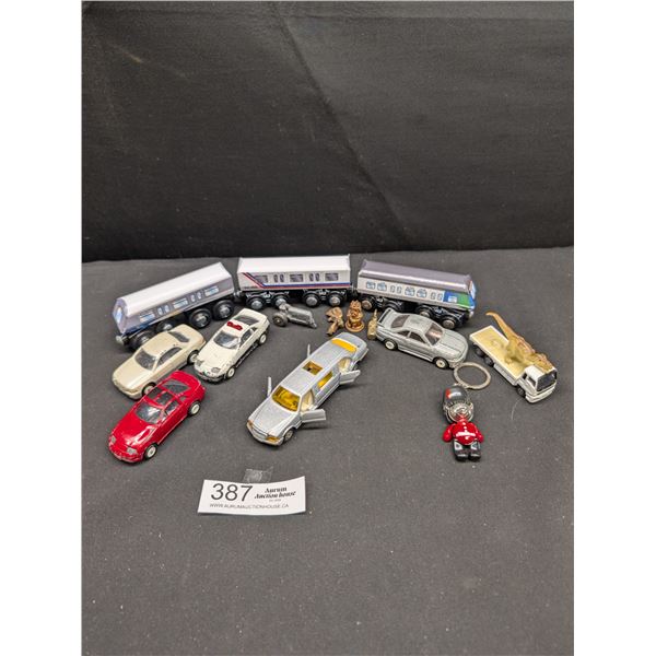 Lot of Diecast Cars and Miscellanious Collectables