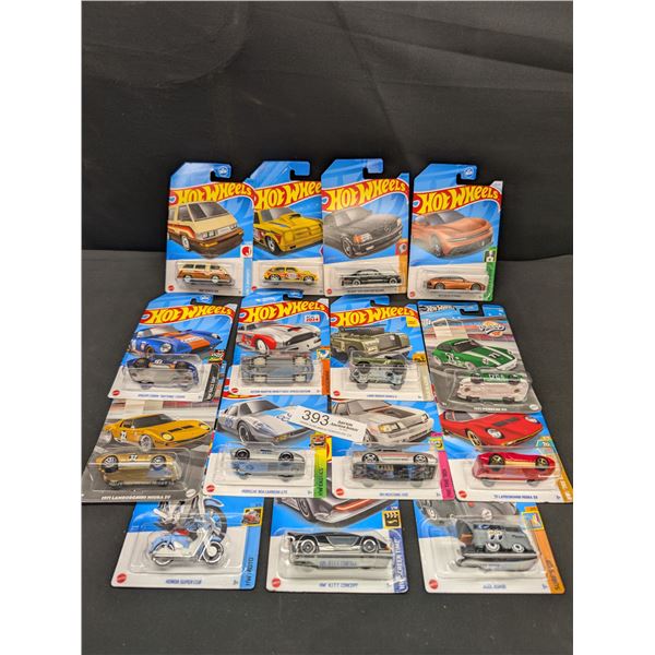 Nice Lot of 15 Newer Hot Wheels in Original Packages
