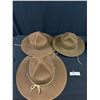 Image 1 : 3 Boy Scouts Hats in Good Condition