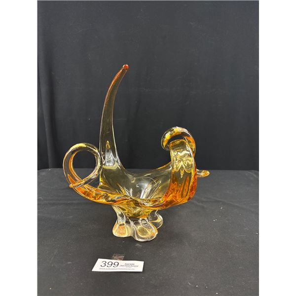 Very Nice Vintage Chalet Yellow Bowl Canada Big