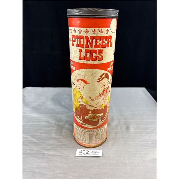 Vintage Pioneer Logs Complete Set Nice Graphics 1940s