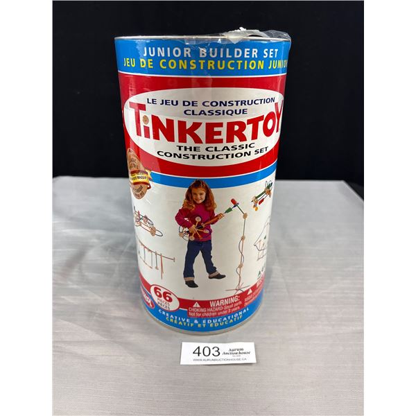Junior Builders Set Still Sealed Tinker Toy Construction Set