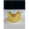 Image 3 : Vintage Gold Plated Open Cuff Bangle