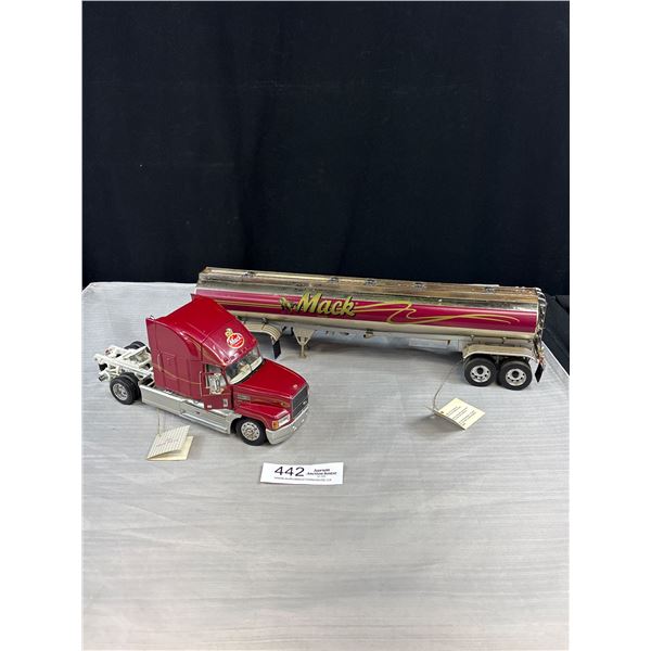 Franklin Mint 1993 Mac Semi-Truck and Trailer